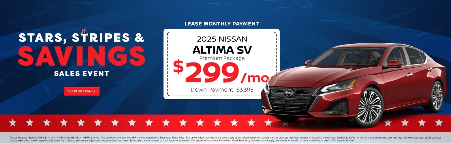 2025 Nissan Altima special