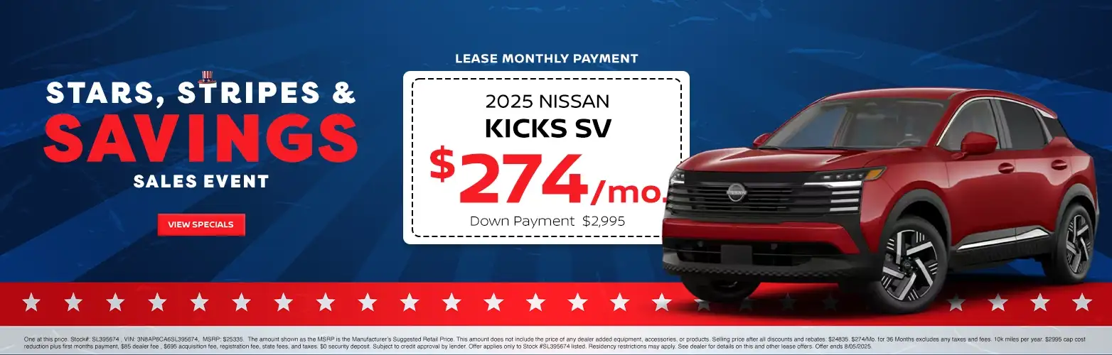 2025 Nissan Kicks special