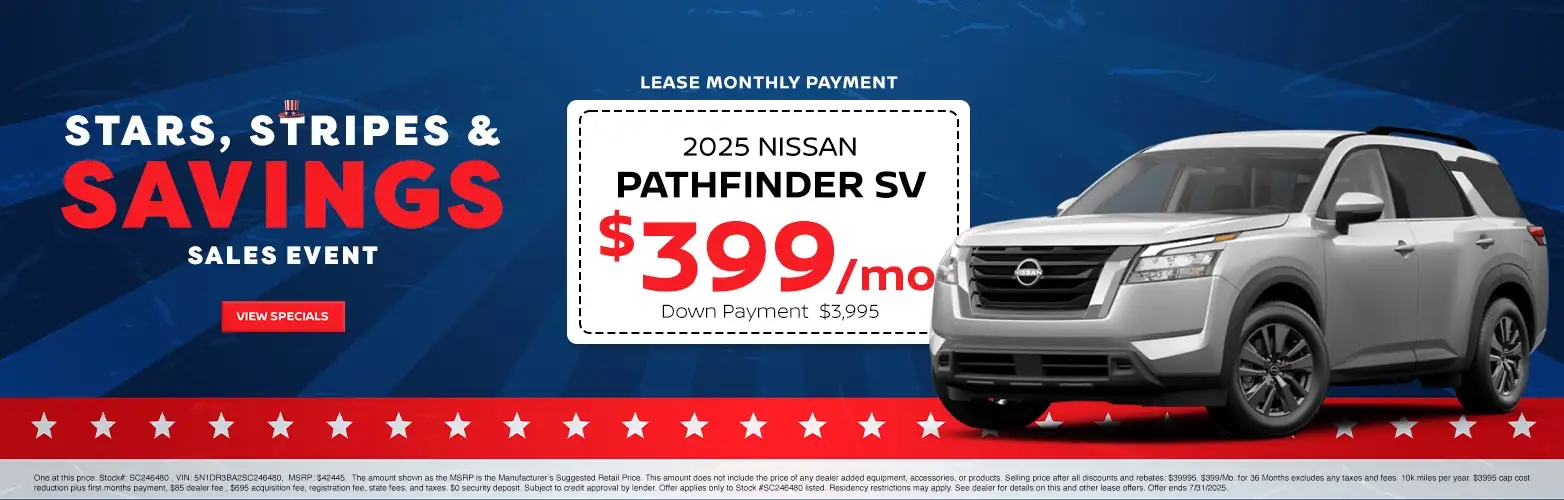 2025 Nissan Pathfinder special