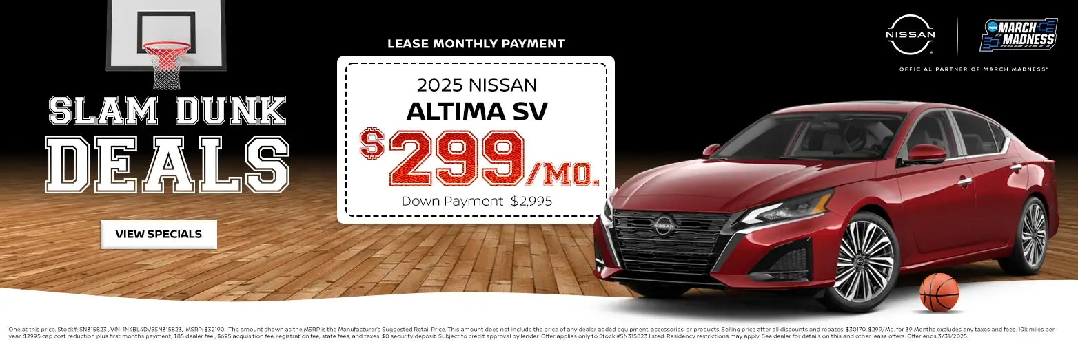 2025 Nissan Altima special