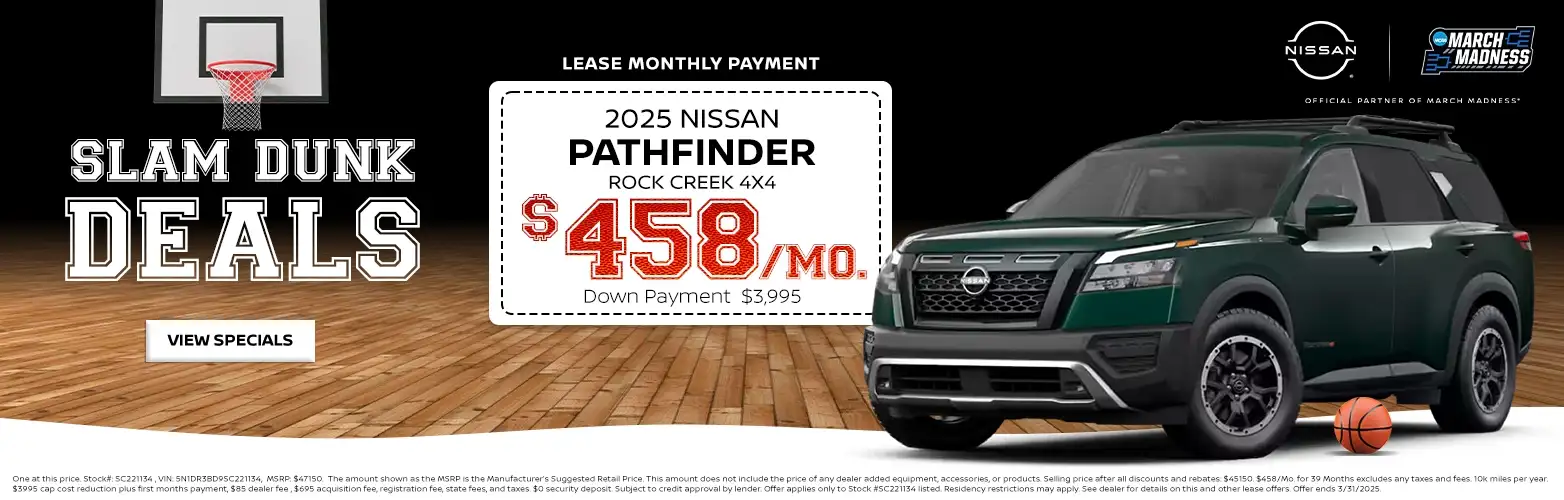 2025 Nissan Pathfinder special