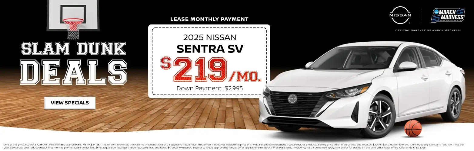 2025 Nissan Sentra special