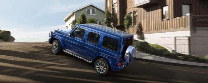Mercedes-Benz G-Class SUV in Snow
