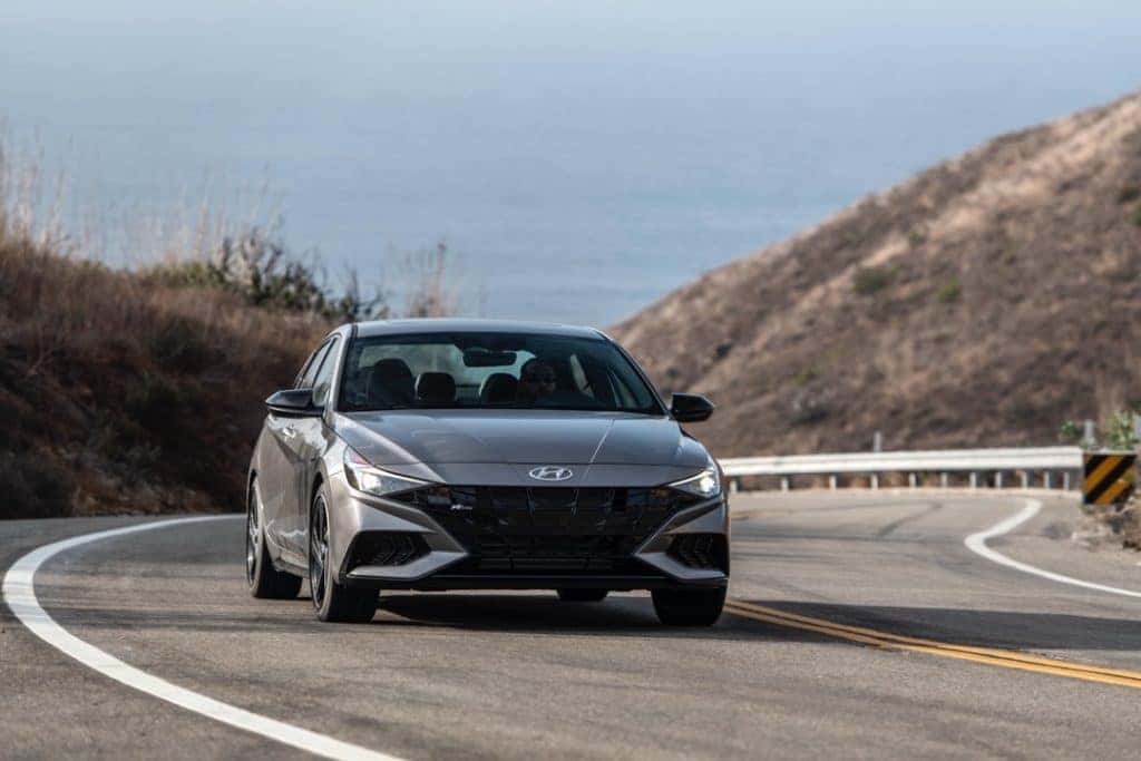 2022 Hyundai Elantra N Line gray