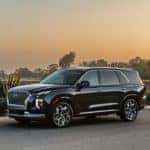 2022 Hyundai Palisade Caliigraphy black sunset