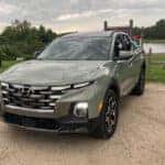 2022 Hyundai Santa Fe Limited gray Hoffman Estates Forest Preserve