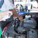 Hyundai service engine bay
