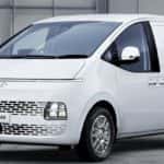 2024 Hyundai Staria Load Premium Exterior Driver Side Front Profile