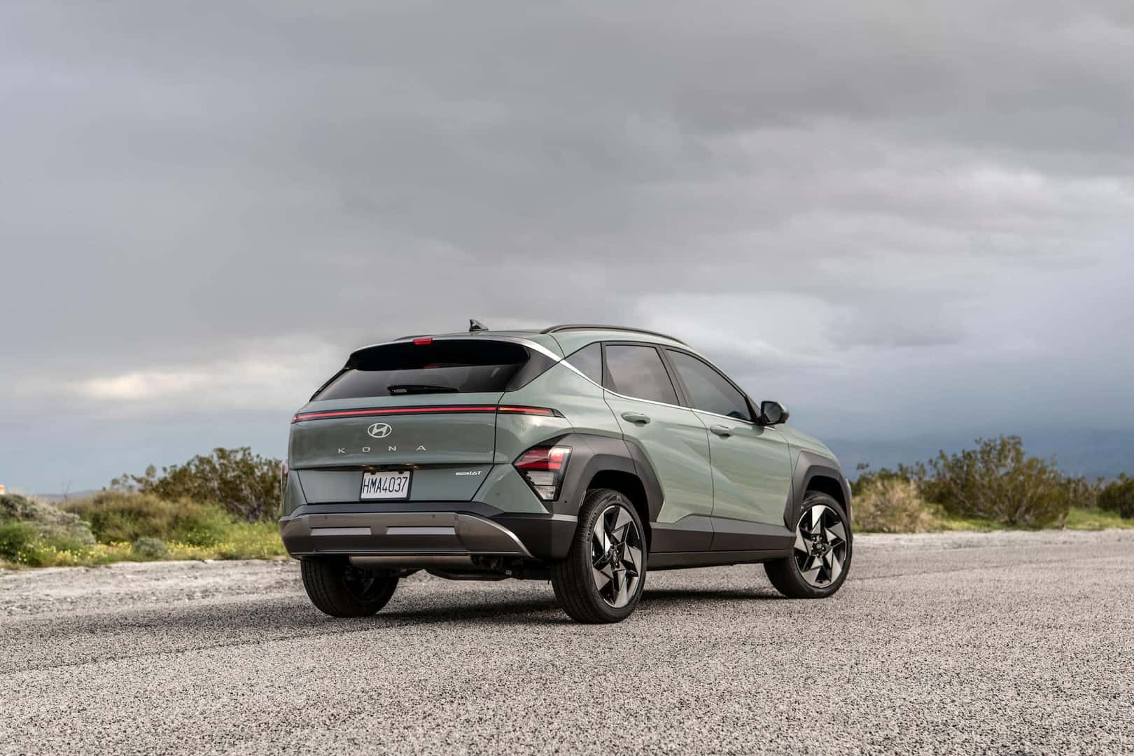 2024 Hyundai Kona Rear View