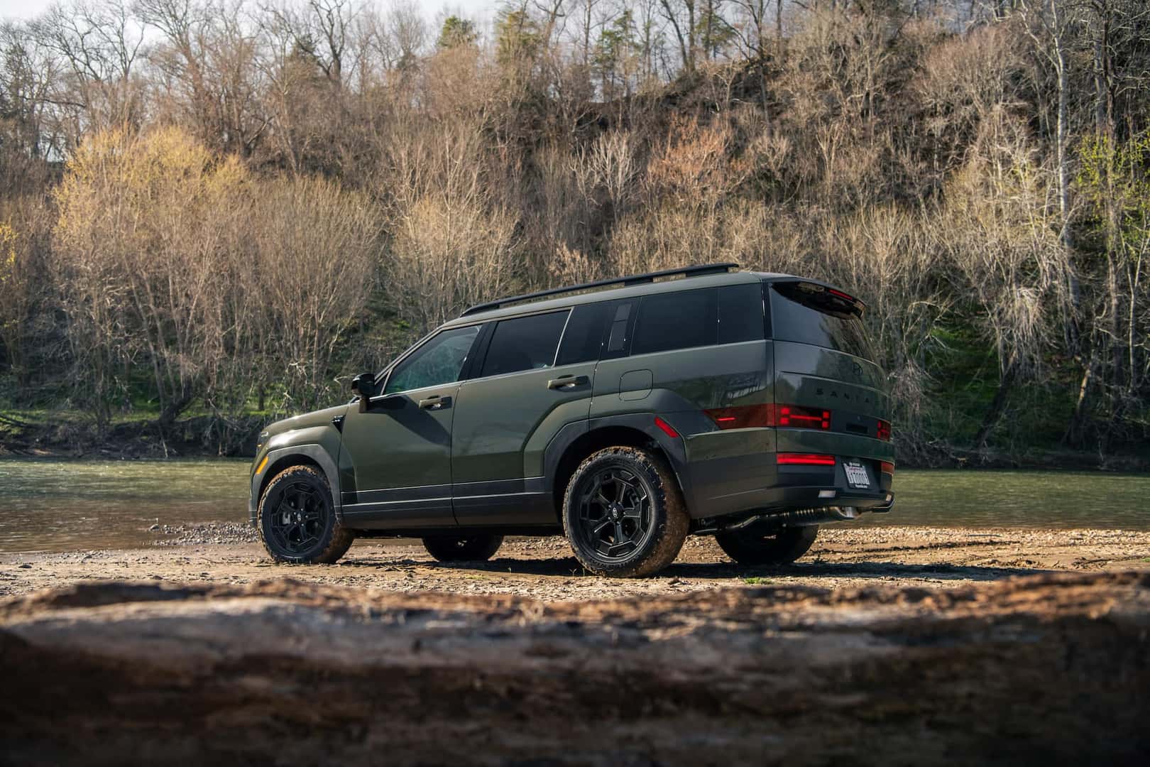 2024 Hyundai Santa Fe XRT Rear Side View