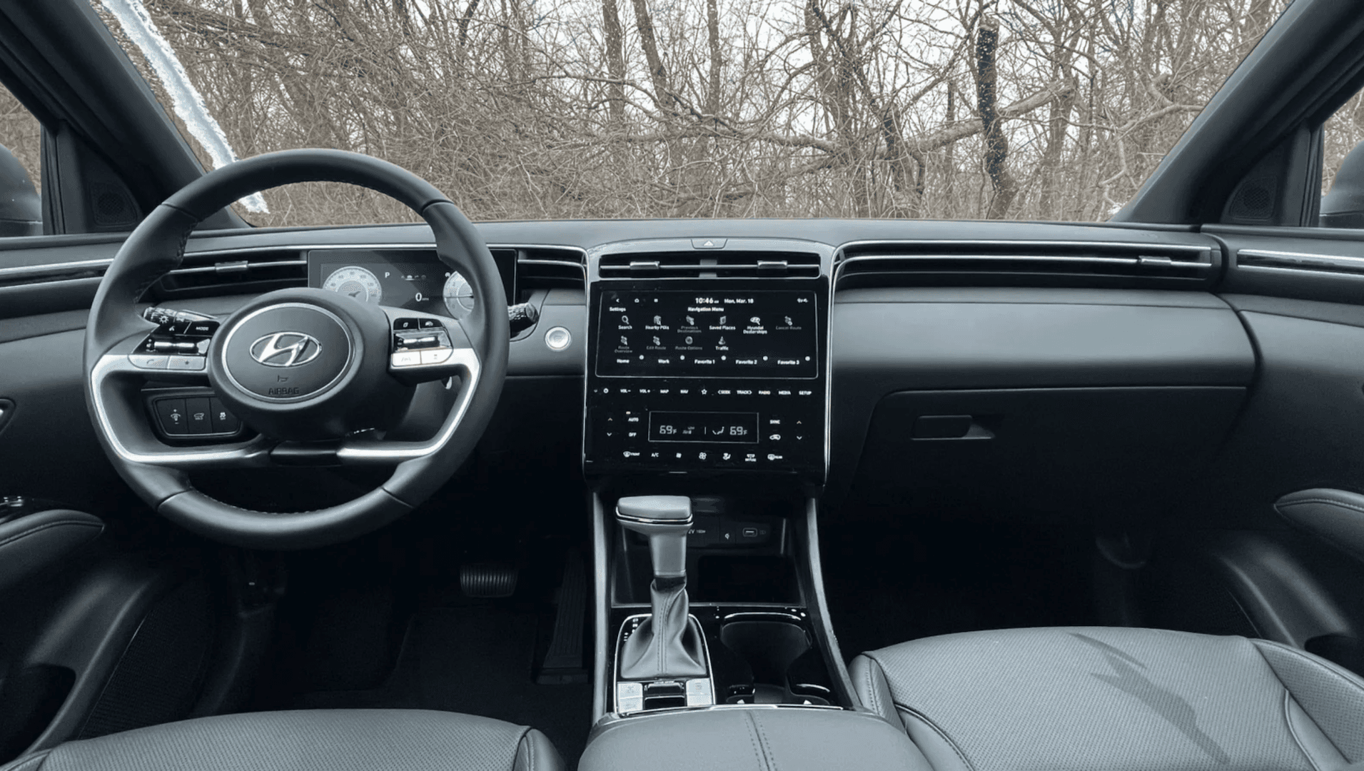 2024 Hyundai Tucson Interior Dash