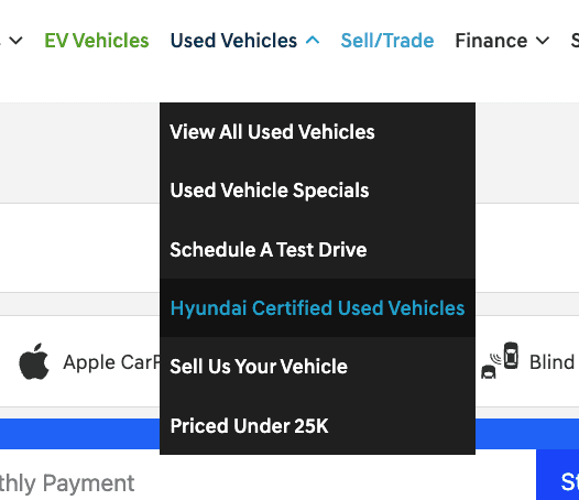 Hyundai of Mankato Certified Inventory