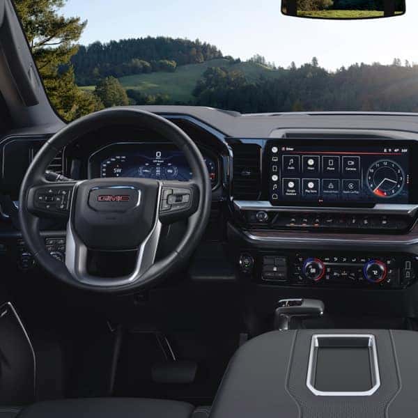 Basic Car Maintenance and Servicing Checklist | Jack Giambalvo Buick GMC | Interior Consol Shot of the 2022 GMC Sierra 1500