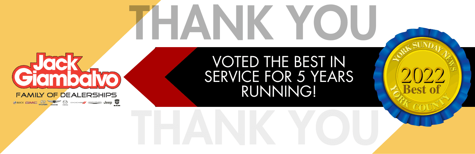 voted best in service for 5 years running