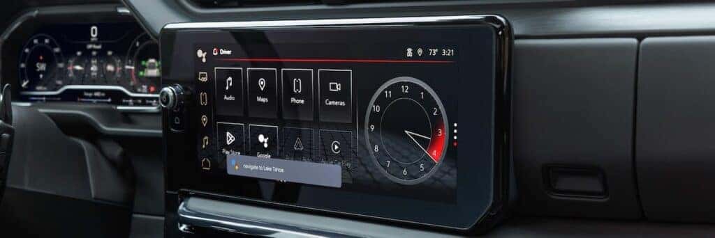 2025 GMC SIerra 1500 Touchscreen