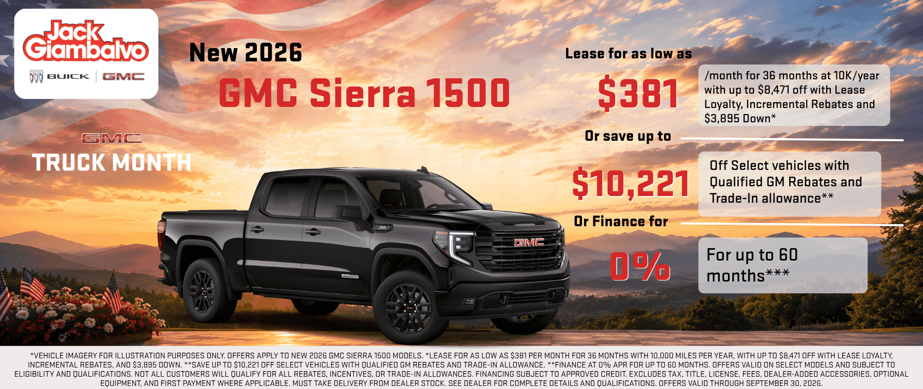 Sept 2026 Sierra 1500