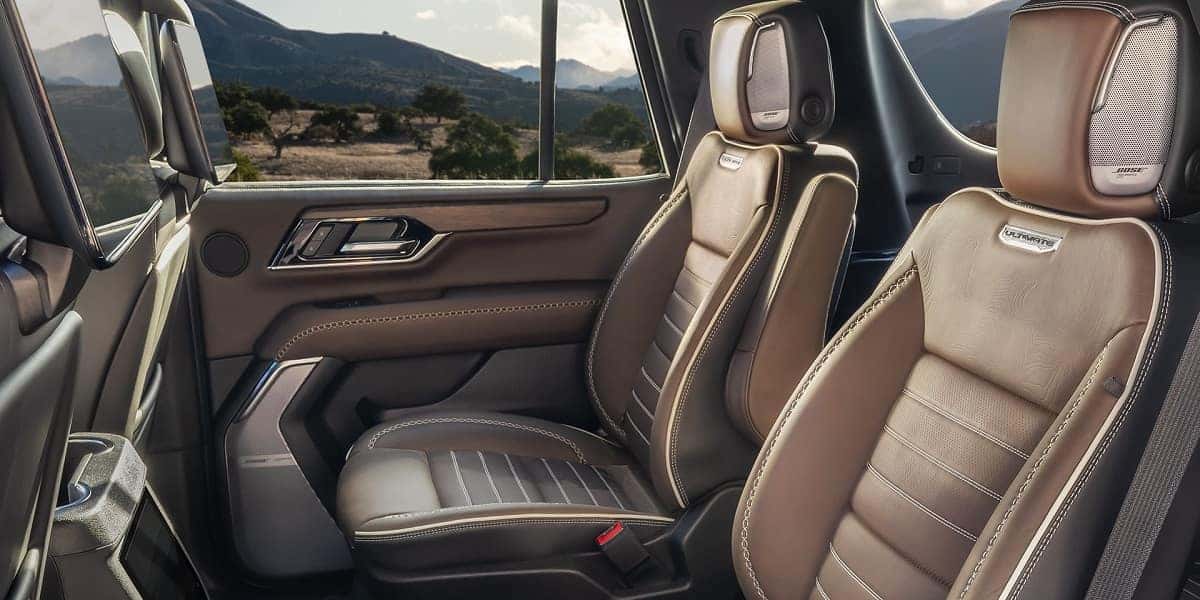 2026 GMC Yukon XL Second-Row Seats