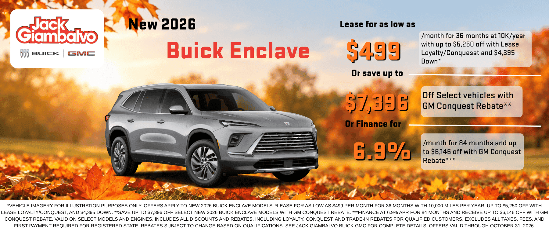 Oct 2026 Buick Enclave