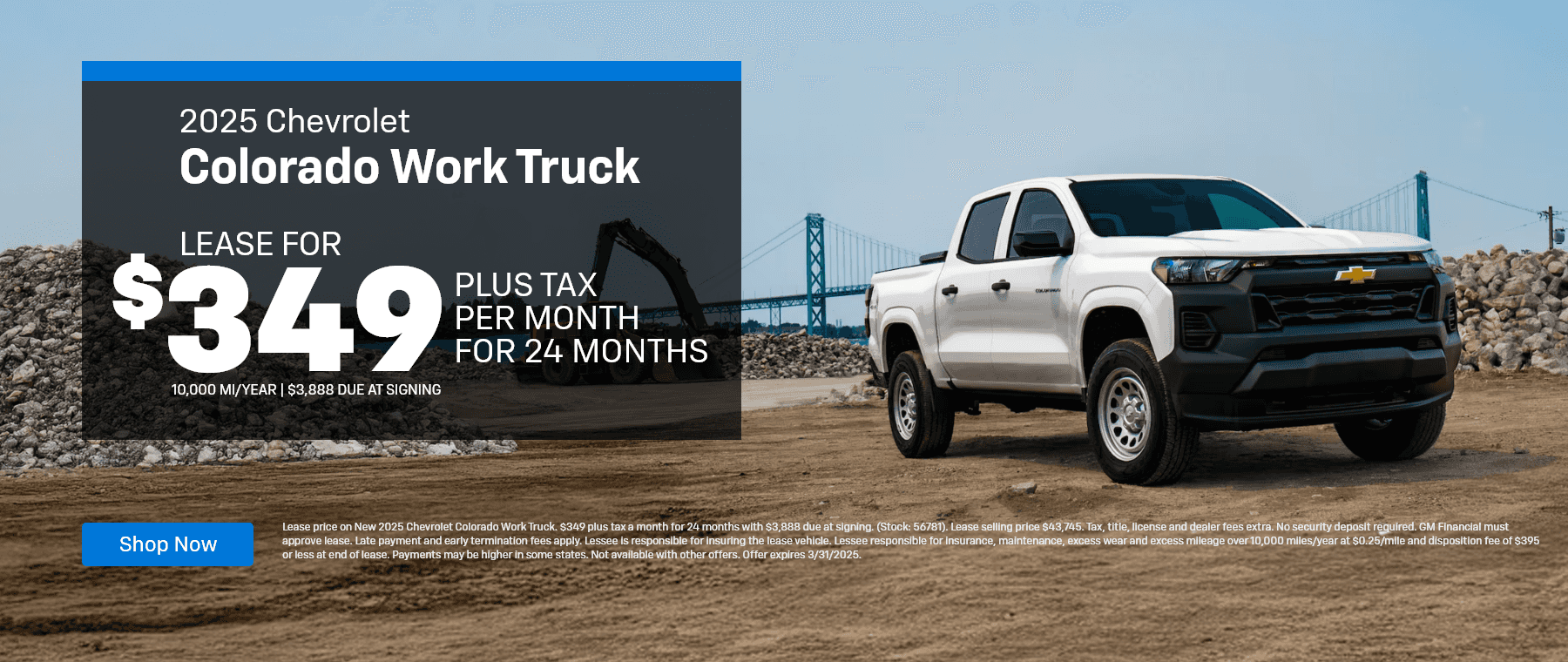 Colorado Work Truck Lease
