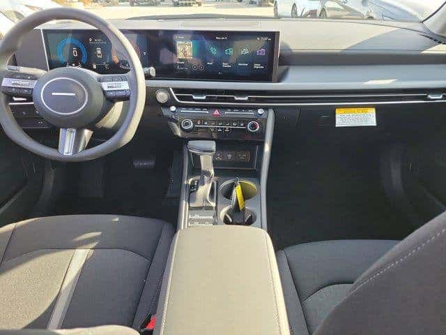 2026 Hyundai Sonata dashboard with digital gauge cluster and 12.3-inch touchscreen
