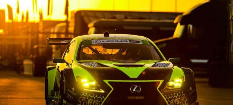 No. 14 Lexus RC F GT3 in the GTD Pro class