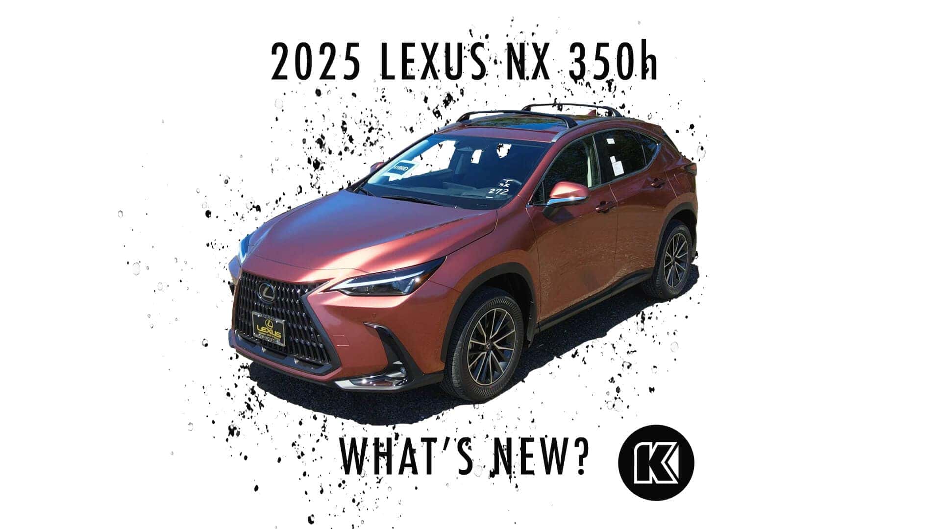 Enjoy Great Gas Mileage in a 2025 Lexus NX 350h Walkaround Video