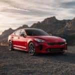 2022 Kia Stinger GT red