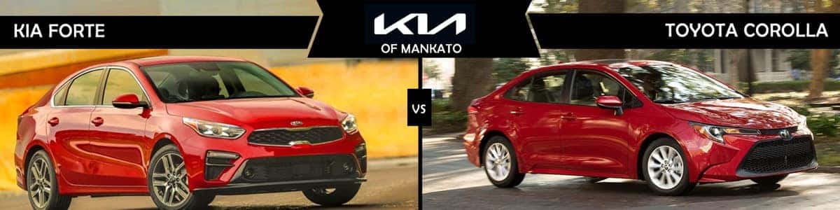 Kia Forte vs Toyota Corolla comparison