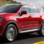 Red 2023 Sorento HEV