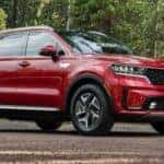 Front View of 2023 Kia Sorento HEV