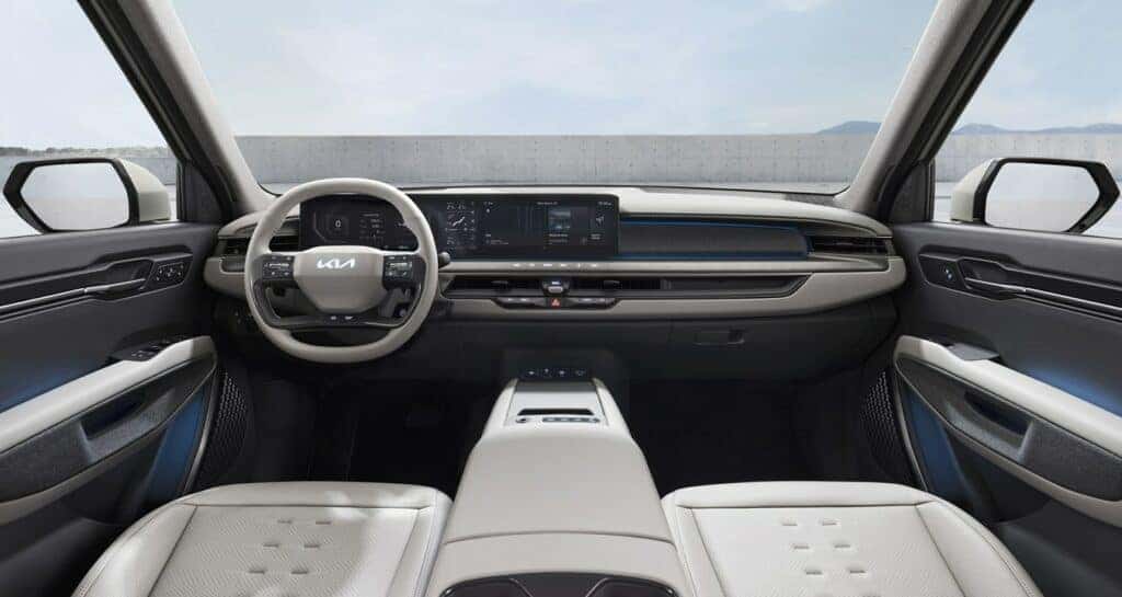 2024 Kia EV9 Rear Interior Dash View