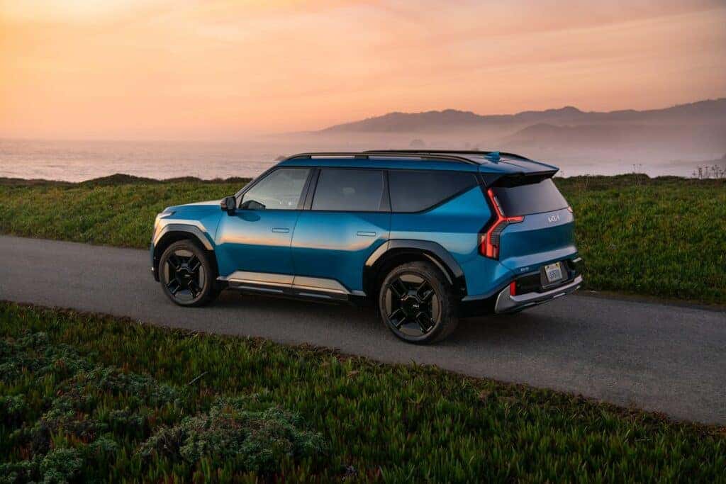 2024 Kia EV9 Rear Side View