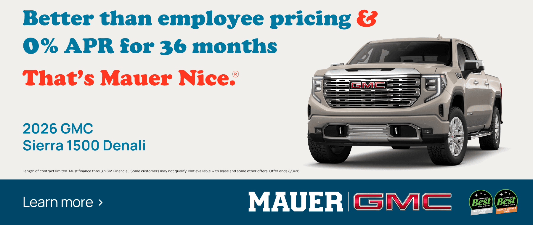 July26MGSierraEmployeePricing