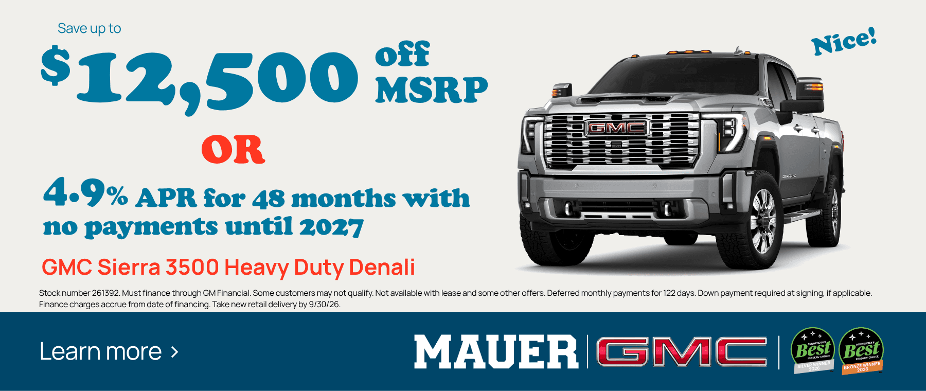 $12500 off msrp