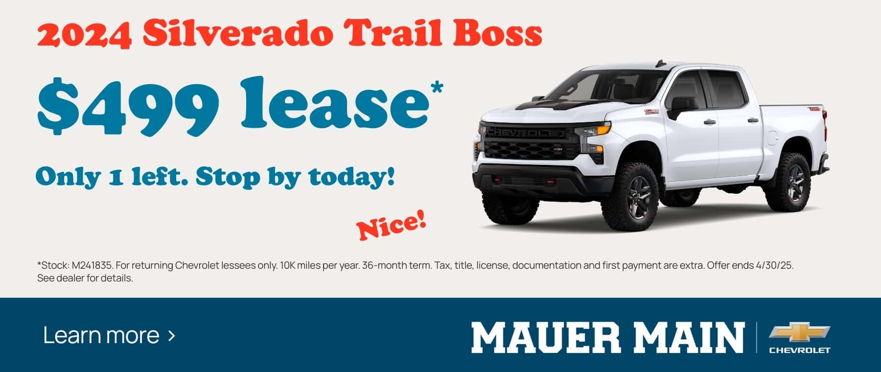 MainTrailBoss499Lease18x76Apr25