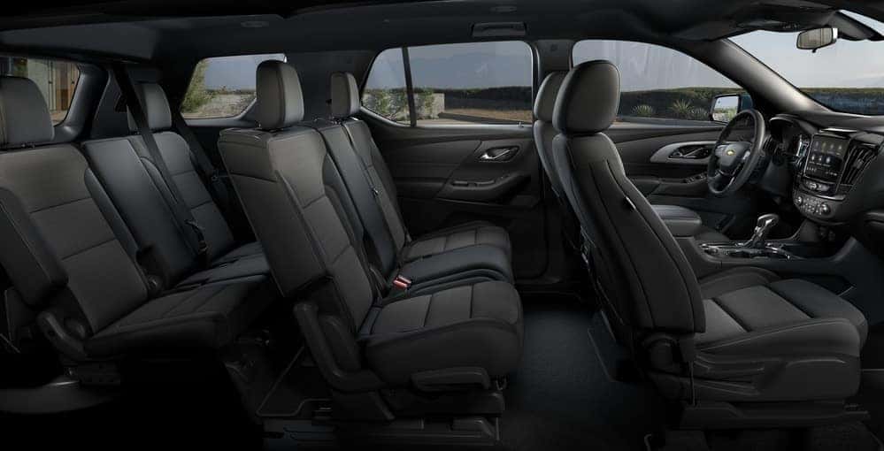 2022 chevrolet traverse interior