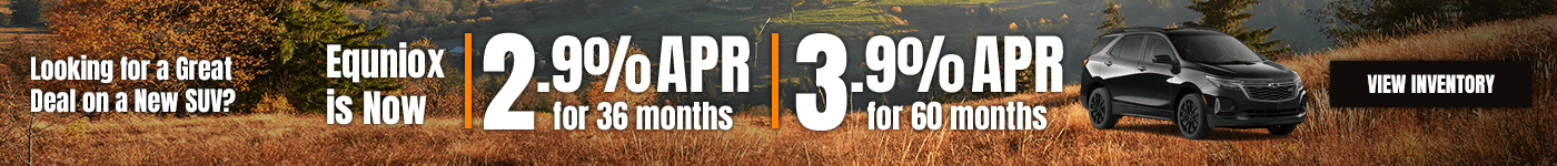 Equniox is Now 2.9% for 36 Months or 3.9%