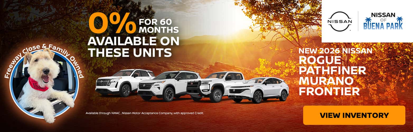 2026 Nissan Rogue, Pathfinder, Murano and Frontier