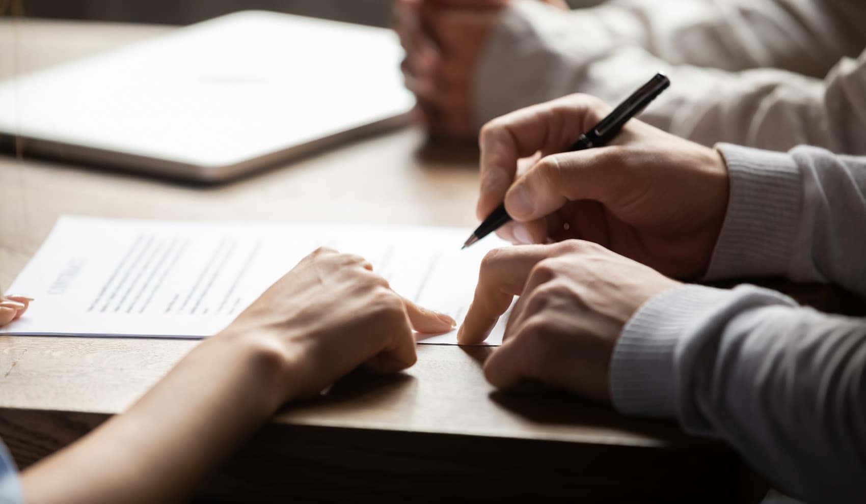 Lease Signing