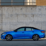 Driver side view of 2024 Nissan Sentra SR sedan