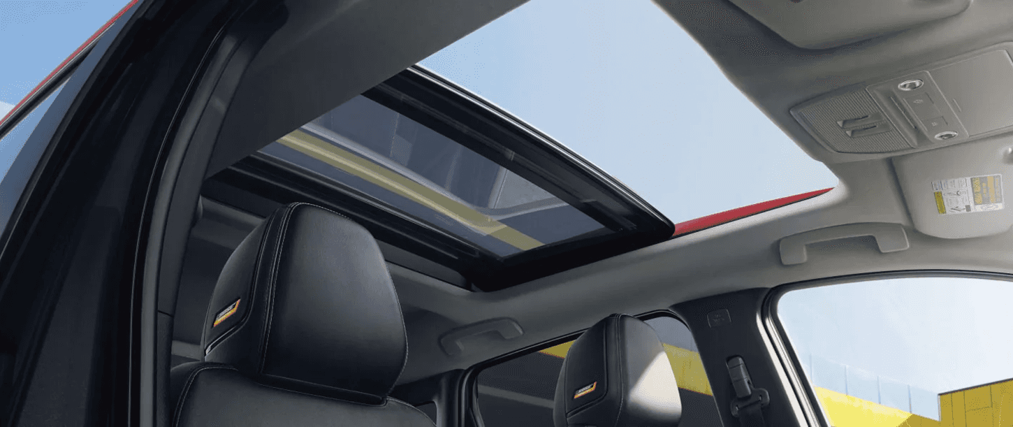 Panoramic Moonroof in new 2025 Nissan Kicks SR Trim