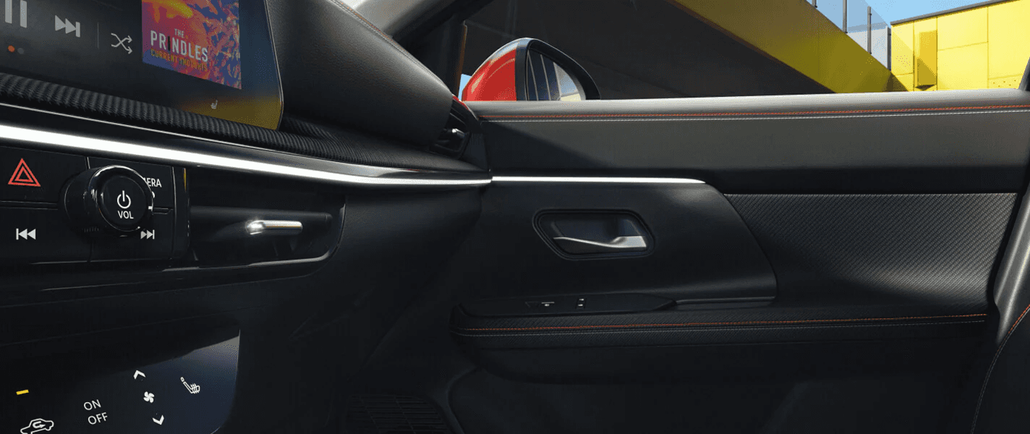 LED Ambient Lighting in new 2025 Nissan Kicks SR Trim