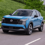 Blue 2025 Nissan Kicks SUV