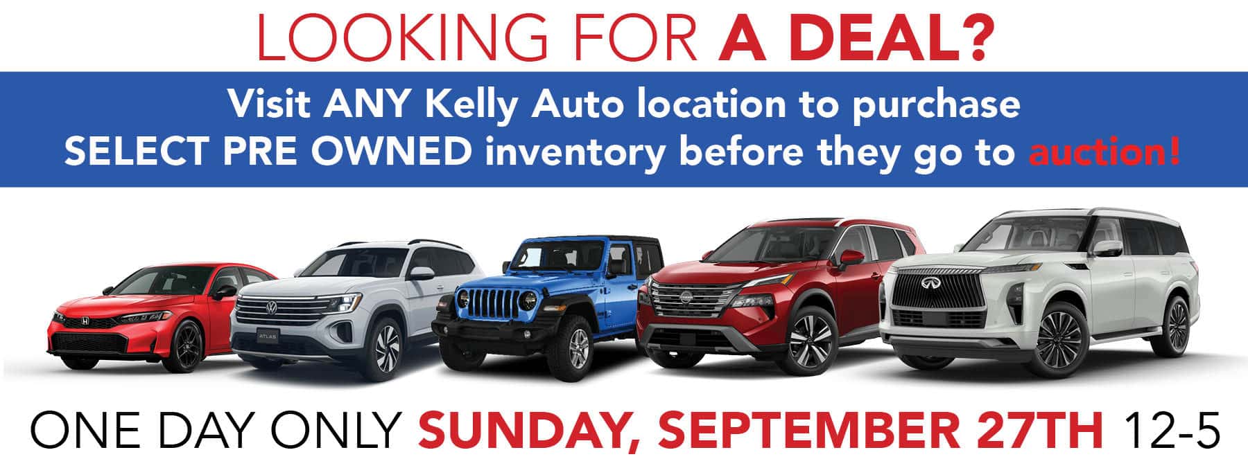 Pre-Owned special offers at Kelly Nissan of Woburn this Sunday