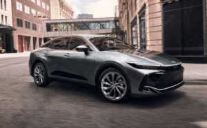 2024 Toyota Crown Limited shown in Heavy Metal near Hammond