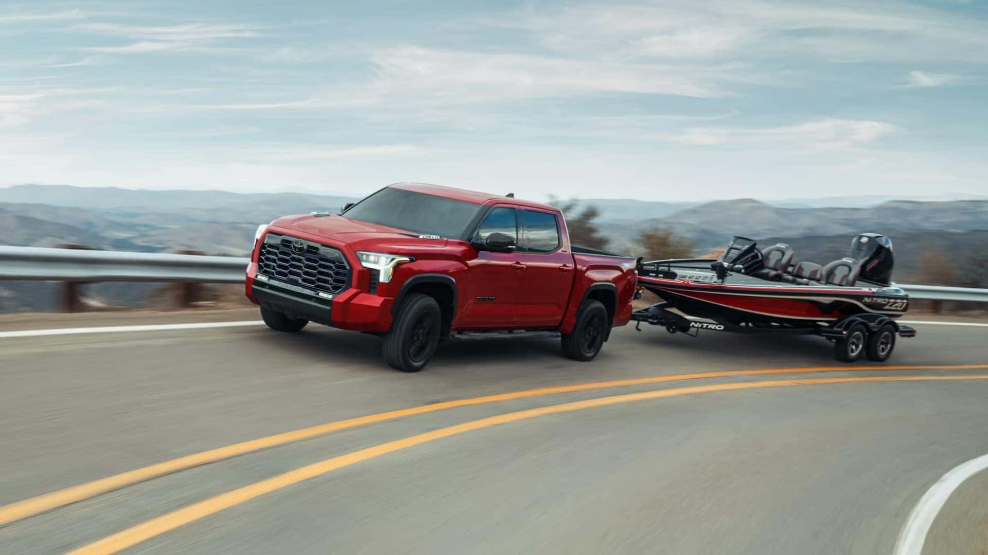 2025 Toyota Tundra in Red