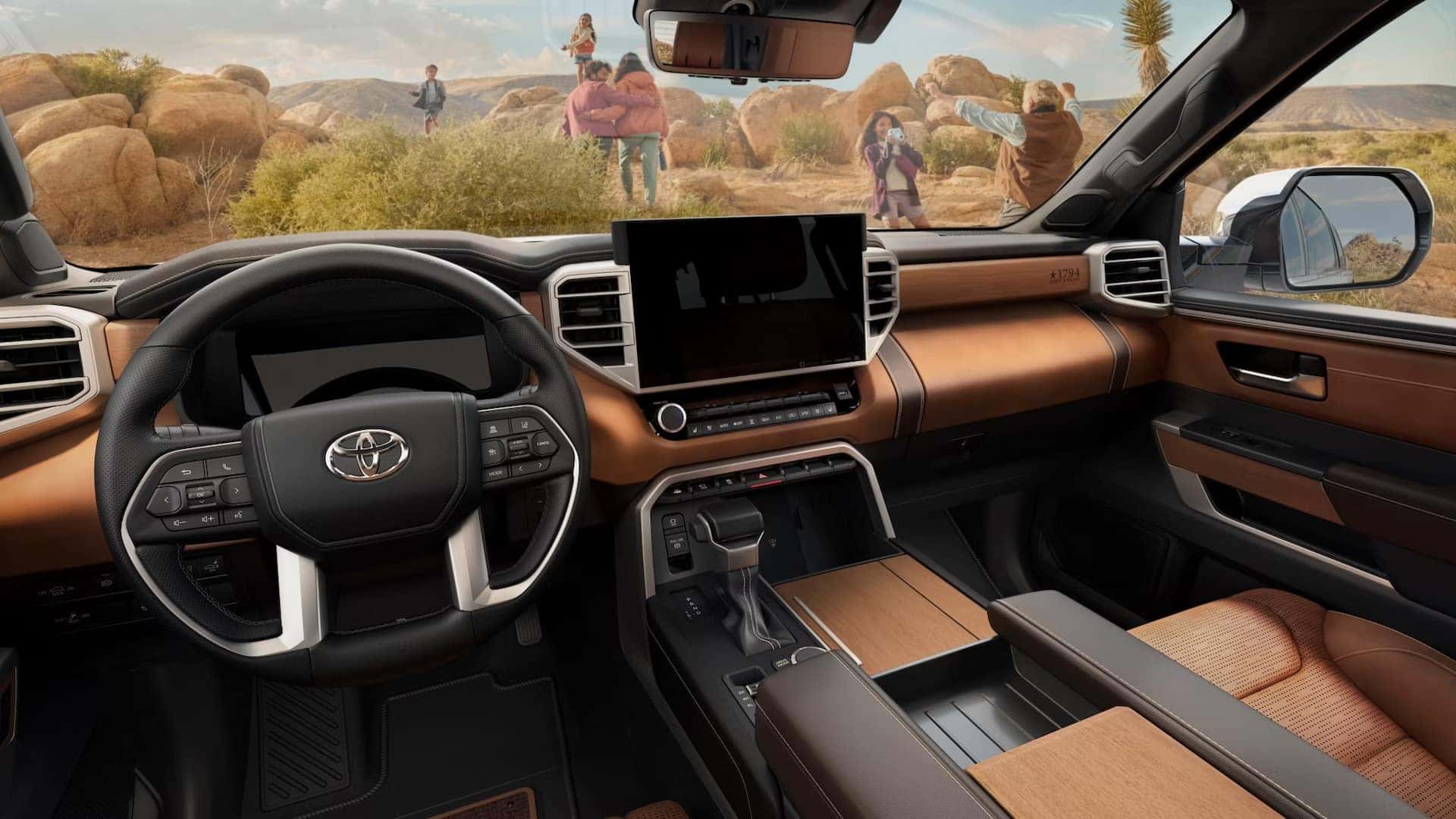 New 2025 Toyota Sequoia Interior Dashboard Nearby Mandeville, LA