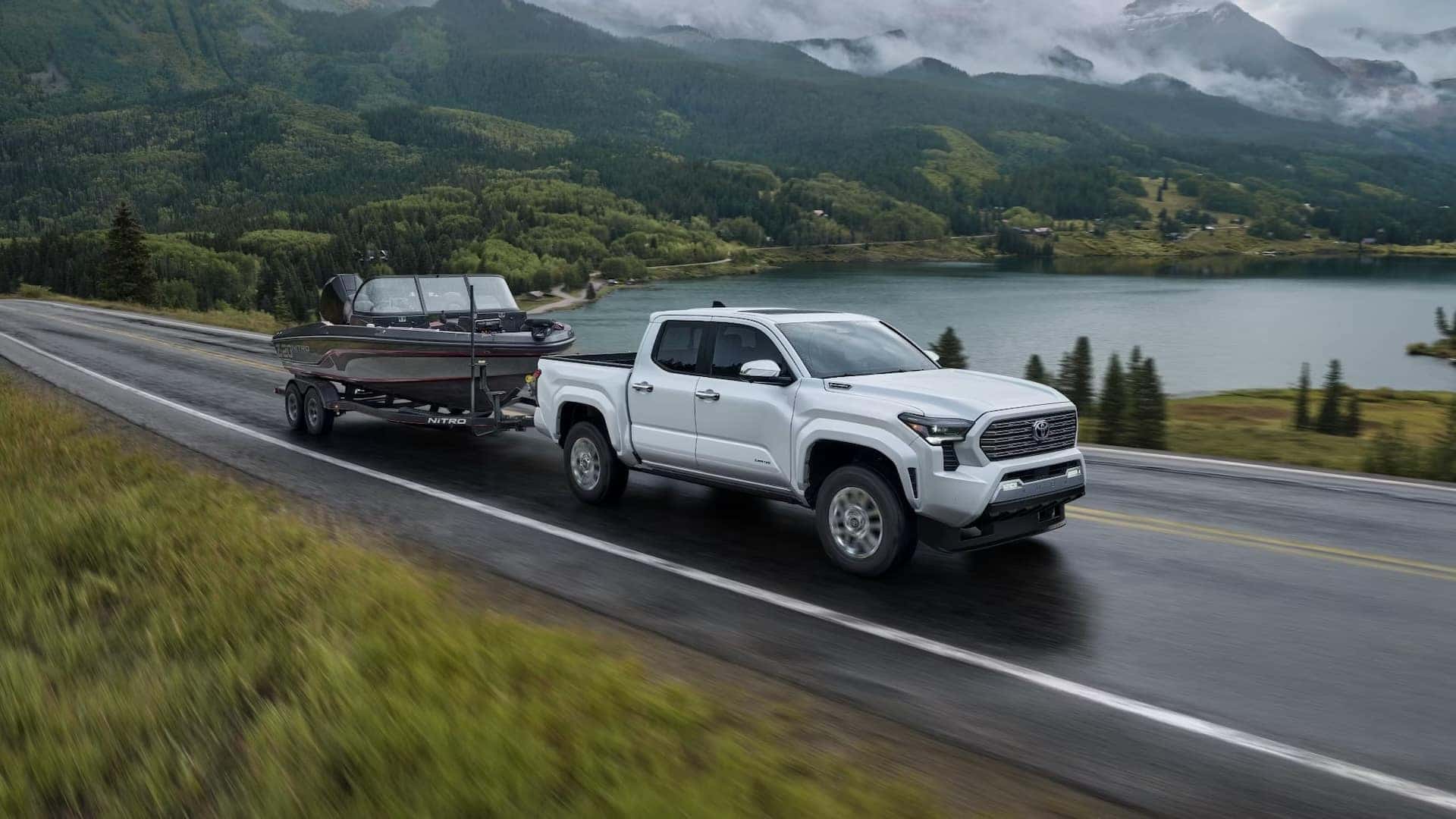 New white 2025 Toyota Tacoma towing boat Near Me in Covington, LA