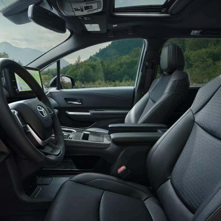 First row of the new 2025 Toyota Sienna for sale nearby Slidell