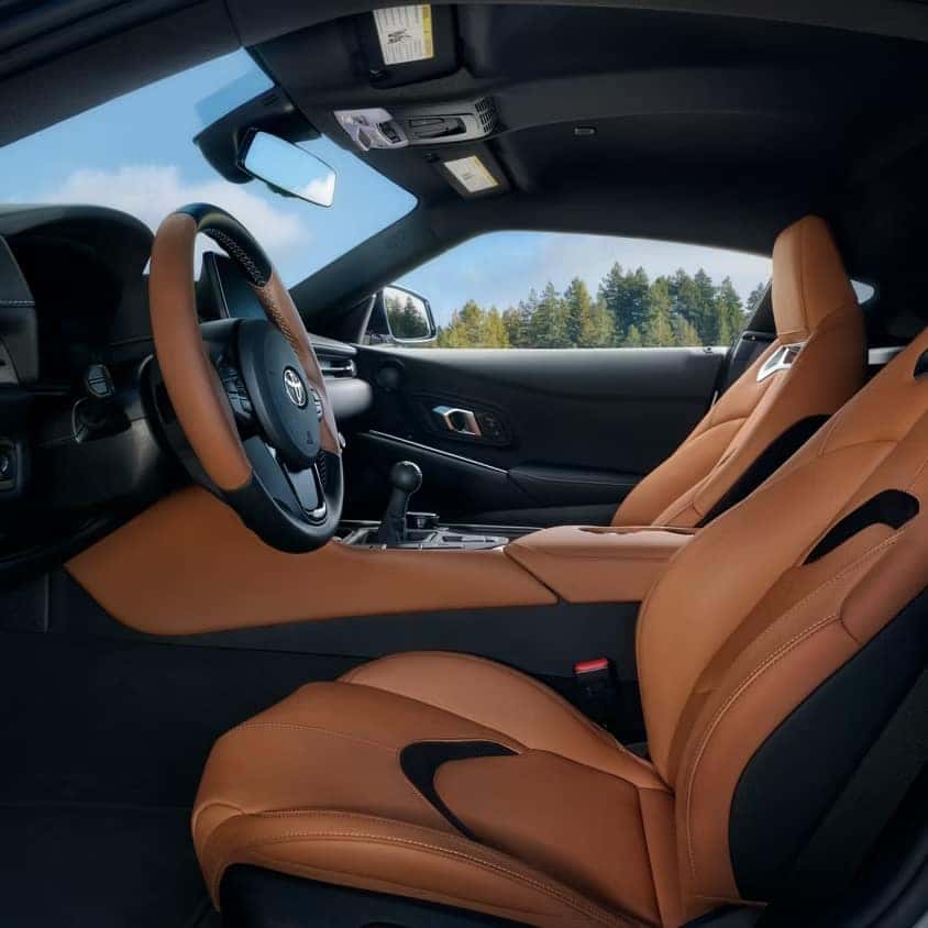 The 2026 GR 3.0 Premium interior shown in Hazelnut-colored leather trim for sale near Hammond, LA